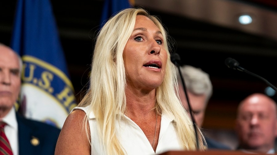 Greene rips State Department move to halt visitor visas for people from Gaza