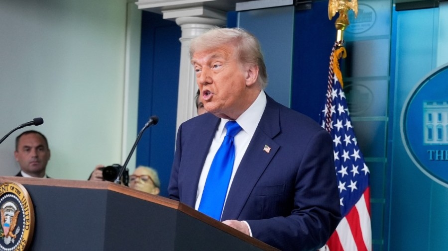 Trump says parliamentarian being a ‘little difficult'