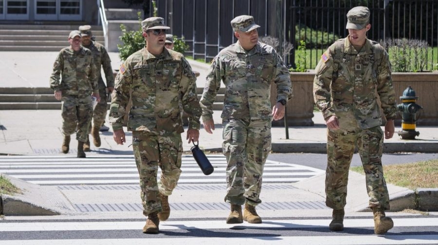 National Guard troops appear in DC as part of Trump show of force