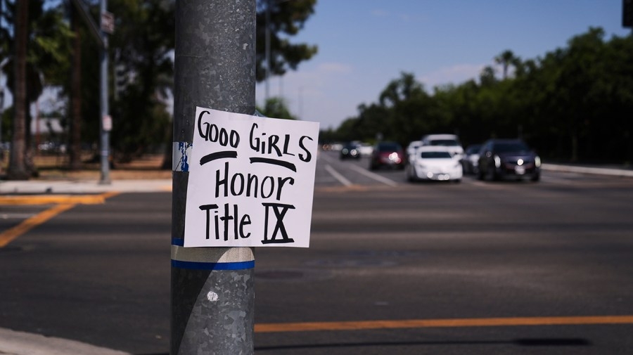 Trump's Energy Department proposes dismantling parts of Title IX allowing girls on boys' teams