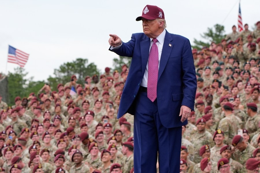 Whole Hog Politics: Trump enlists the military for politics