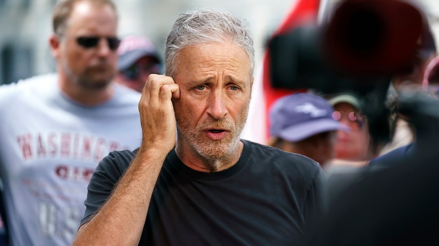 Jon Stewart knocks CNN for Tapper book