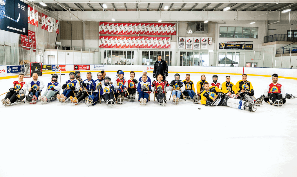 Sleigh Day: Star NHL Alumni And Paralympians Play Sledge Hockey For Great Cause