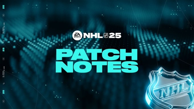 New NHL 25 Patch Notes 1.5.0