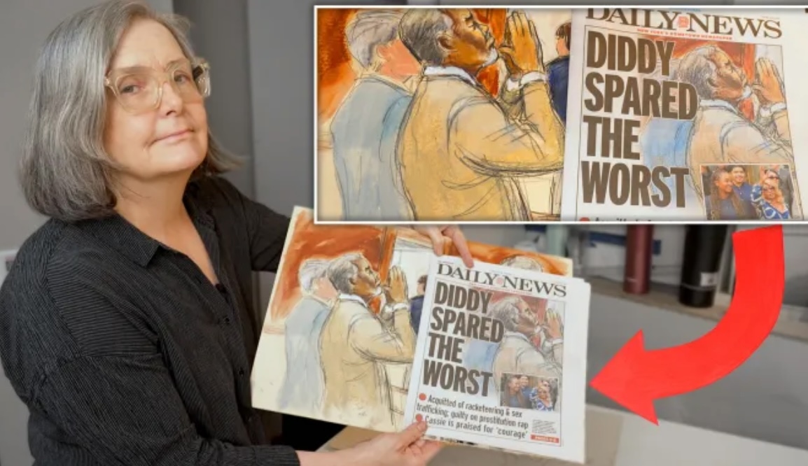 From Martha to Diddy, Trial Sketch Artist Draws History Live From the Courtroom