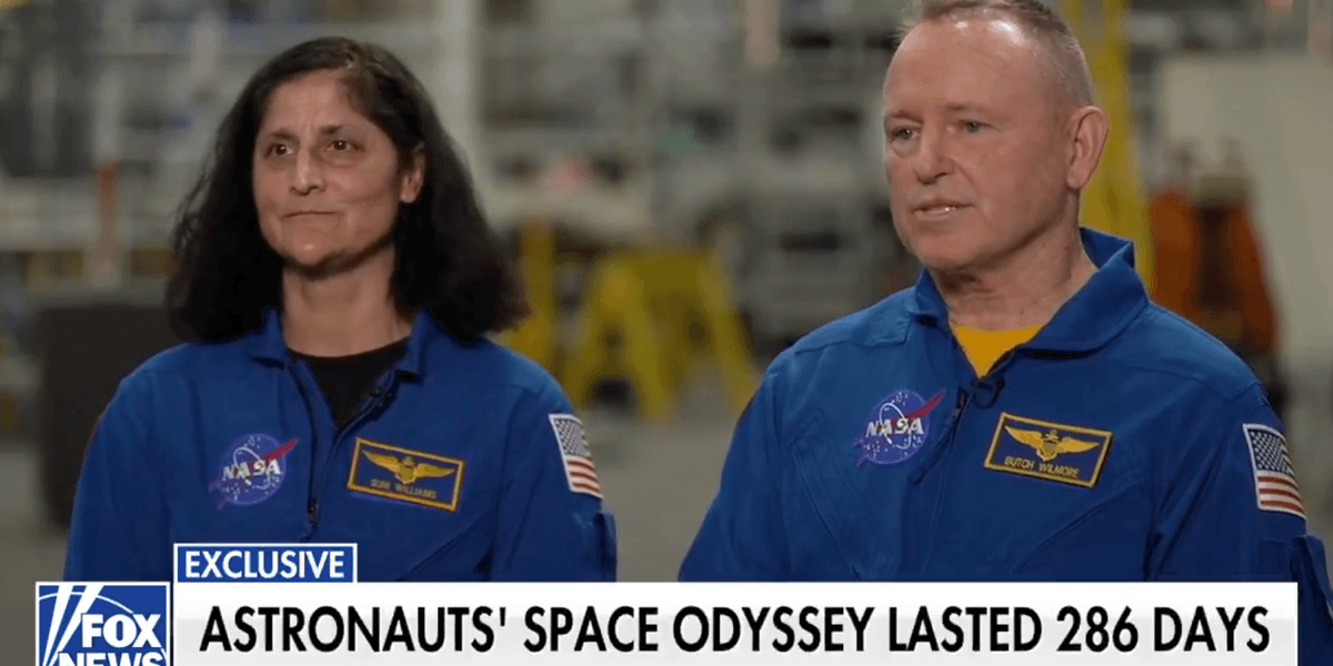 NASA Astronauts Speak Out In First Interview After 9 Months In Space