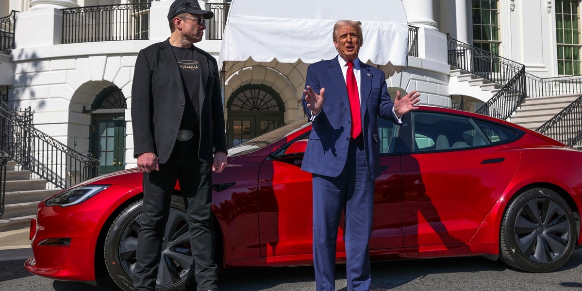 That Tesla Trump Shilled At The White House? Yeah, He's Selling It.