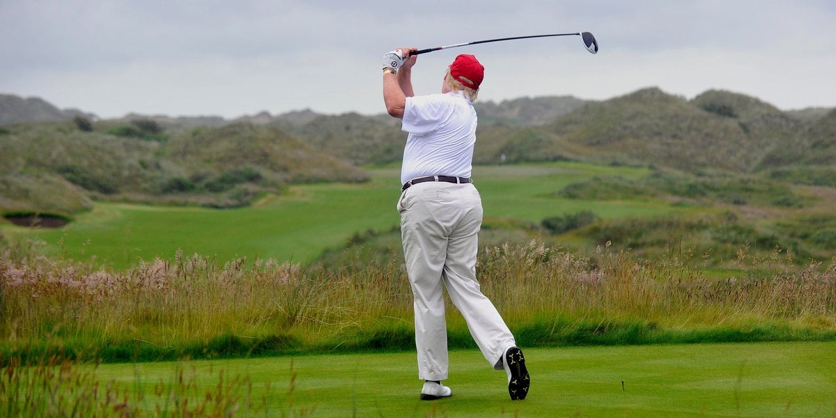 Trump Spending $10 Million Of Taxpayer Money To Promote His Scotland Golf Course