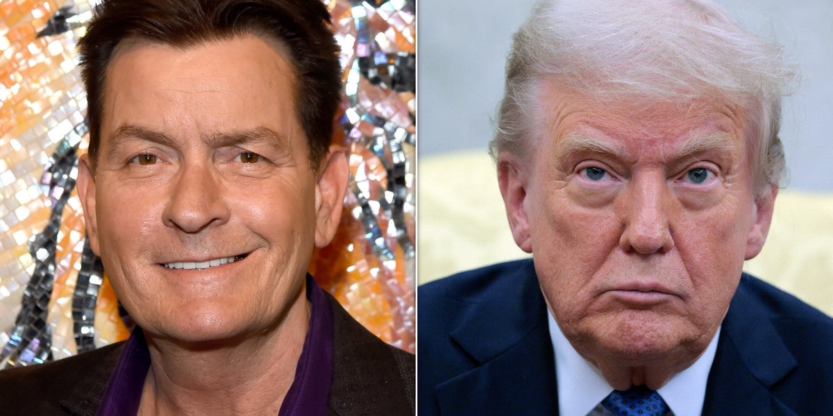 Charlie Sheen Got Compared To Donald Trump Again — But This Time There's A Compliment