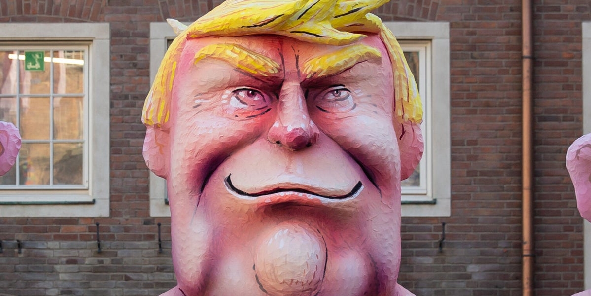 NSFW Float Roasts Donald Trump With ‘MAGA' Testicles At German Carnival