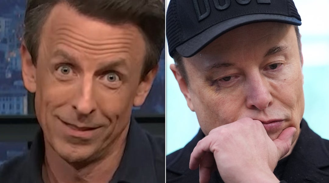 Seth Meyers Spots Surefire Sign Trump's White House Couldn't Stand Elon Musk