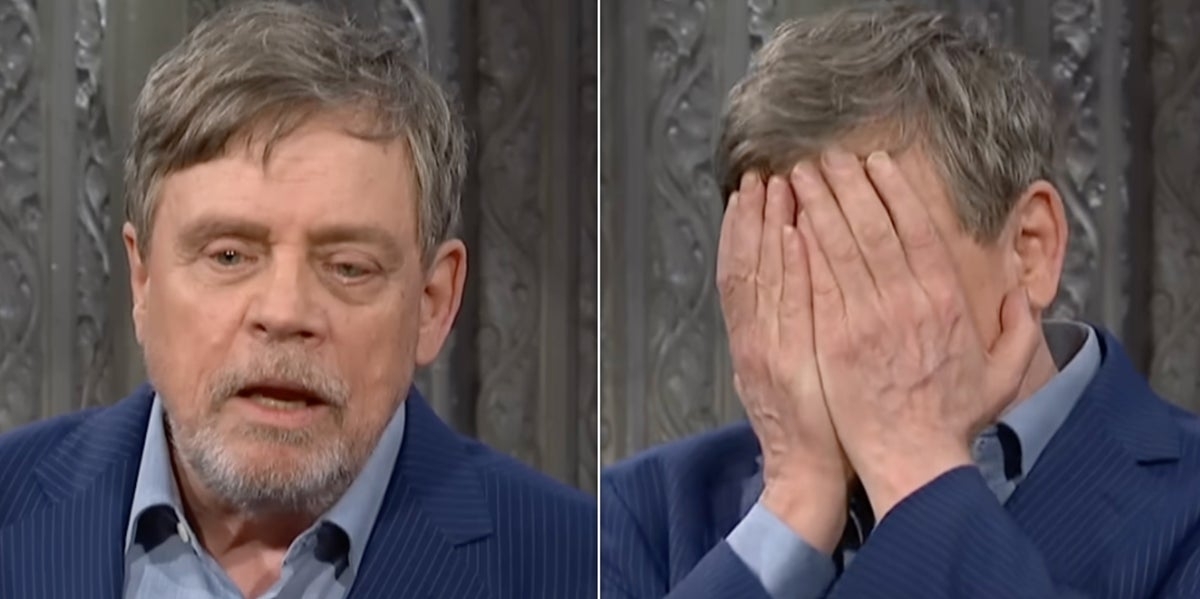 Mark Hamill Reveals A-Lister He Locked Eyes With During Major Wardrobe Malfunction