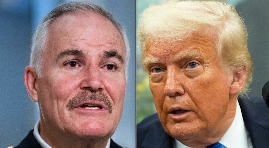 'Slap In The Face!': Outgoing Capitol Police Chief Blasts Trump Over Jan. 6 Pardons