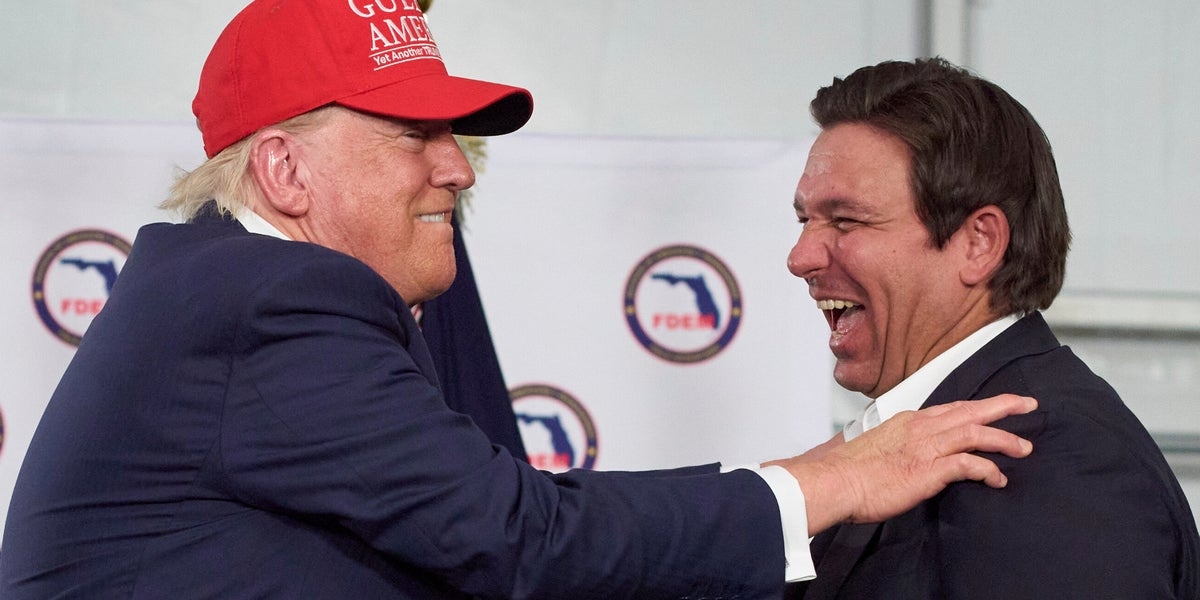From Name-Calling To Love-Bombing: Donald Trump Mocked For DeSantis Flip-Flop
