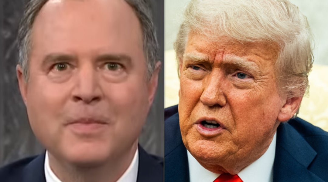 Adam Schiff's On-Air Message To Trump Had Colbert's Audience Cheering. Then He Went Further.
