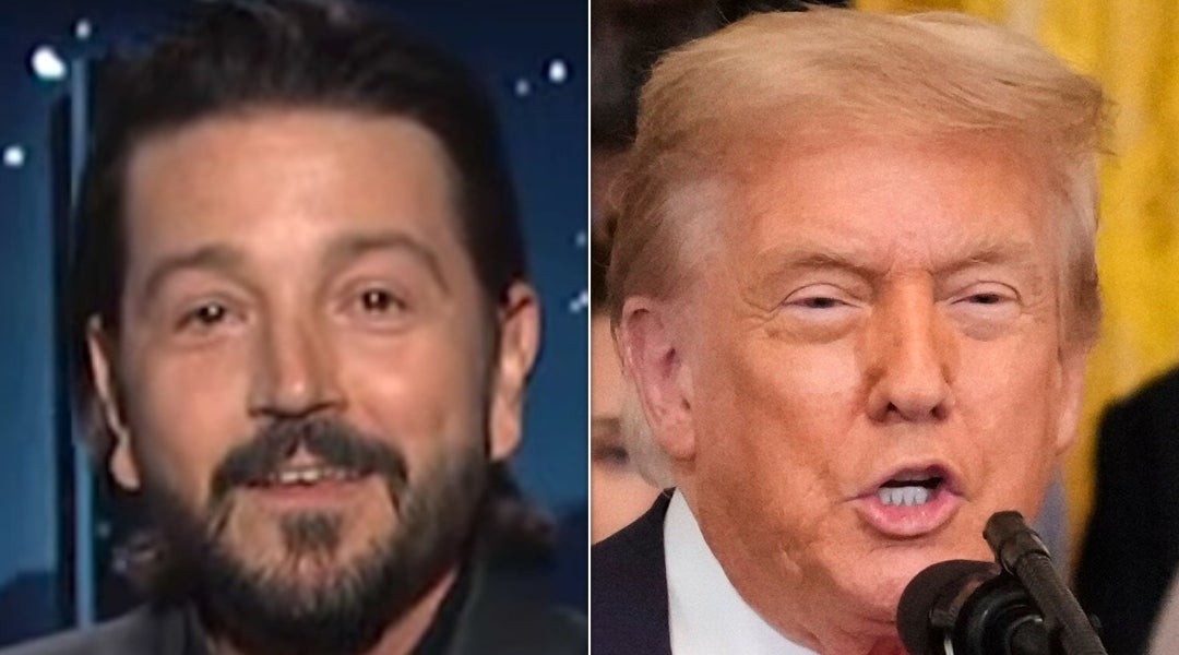 'Kimmel' Guest Host Diego Luna Hits Trump With Frank Reminder Of 1 Huge Failure