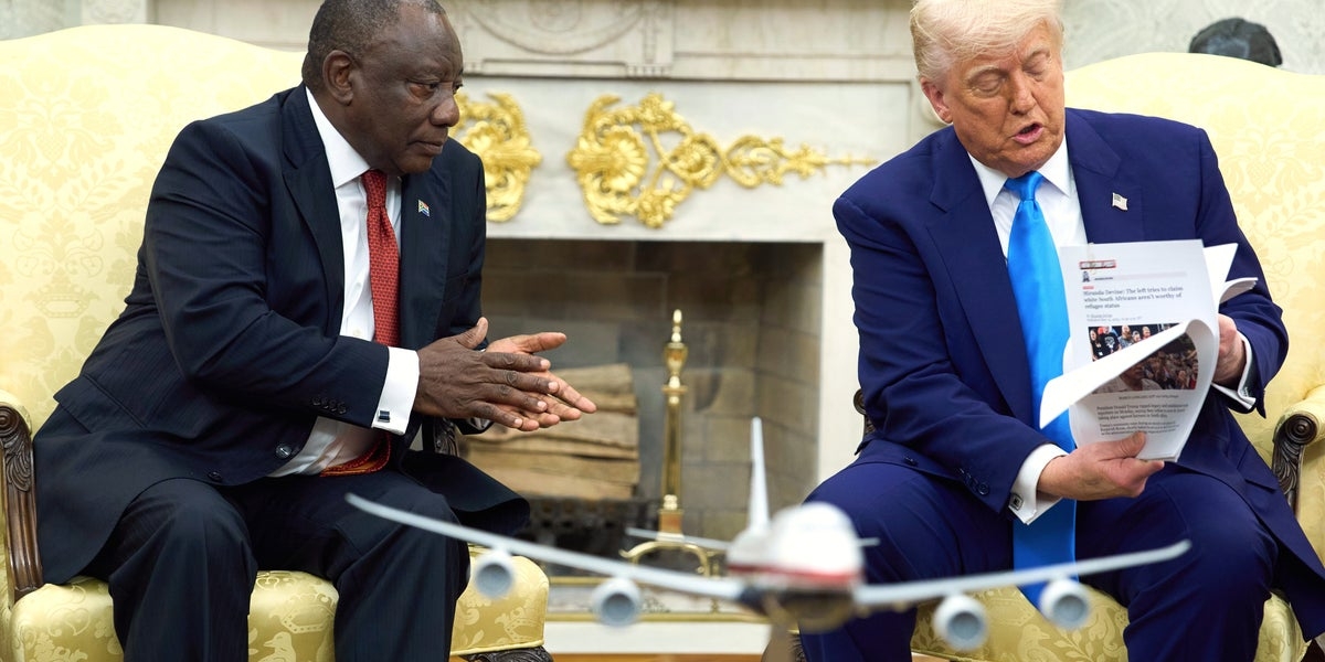 'I Was Bemused': Cyril Ramaphosa Recounts Explosive Oval Office Meeting With Trump