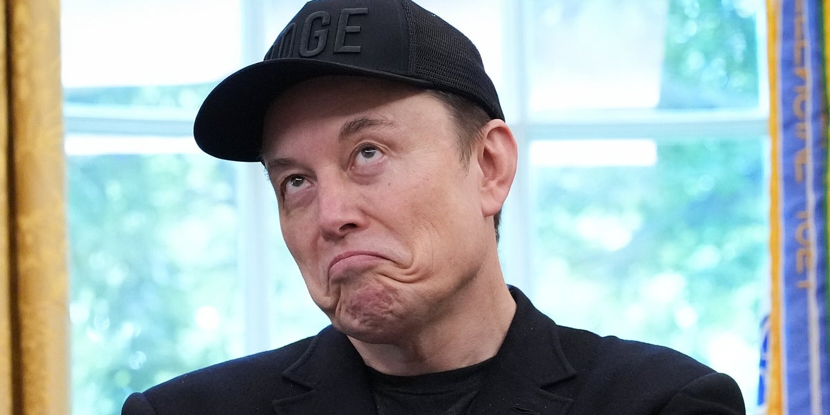 Elon Musk Dodges Trump Questions... Before Diving Into His Own Gripes About Government