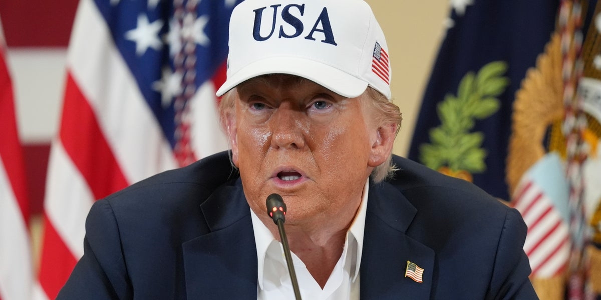 Trump Calls Reporter 'Evil Person' For Asking About Families Impacted By Texas Flood
