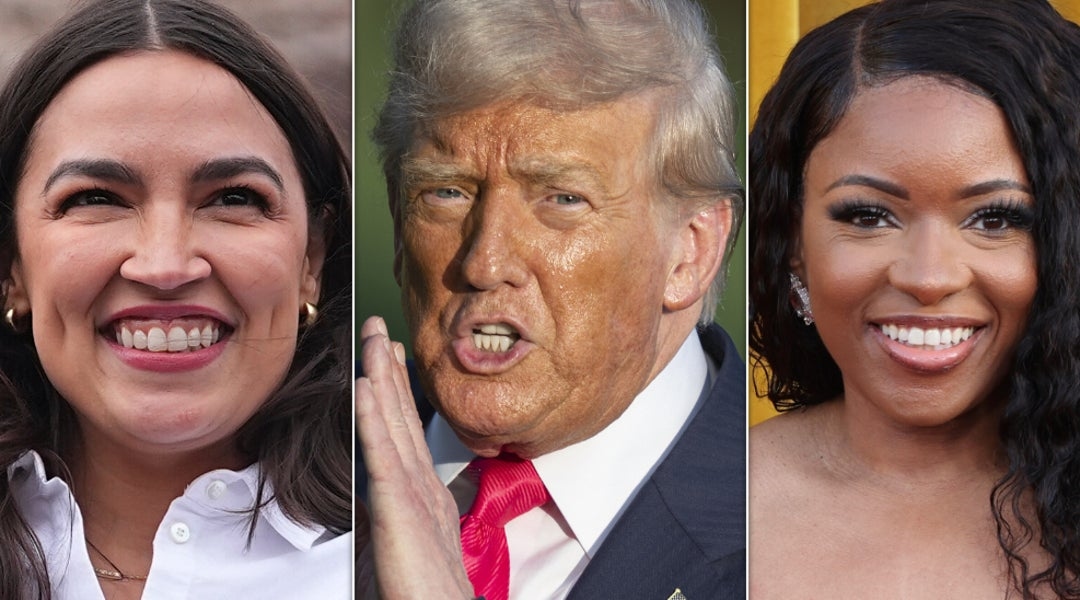 Donald Trump Taunts AOC And Jasmine Crockett — Then Undermines Himself In Next Breath