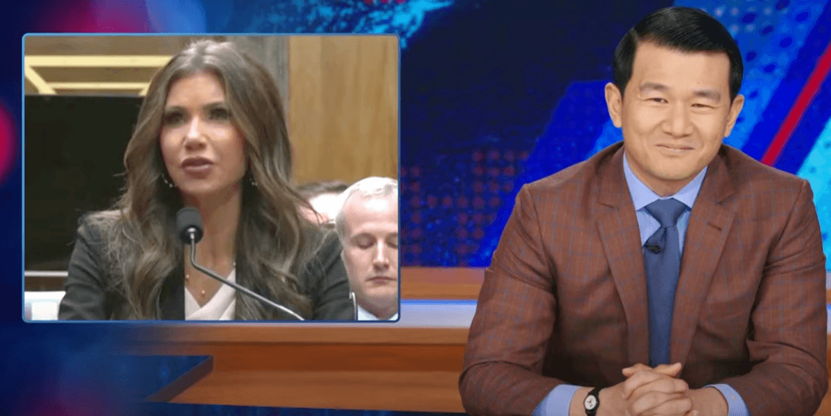 'Daily Show' Sends Kristi Noem Back To Reality For Flunking This Simple Quiz