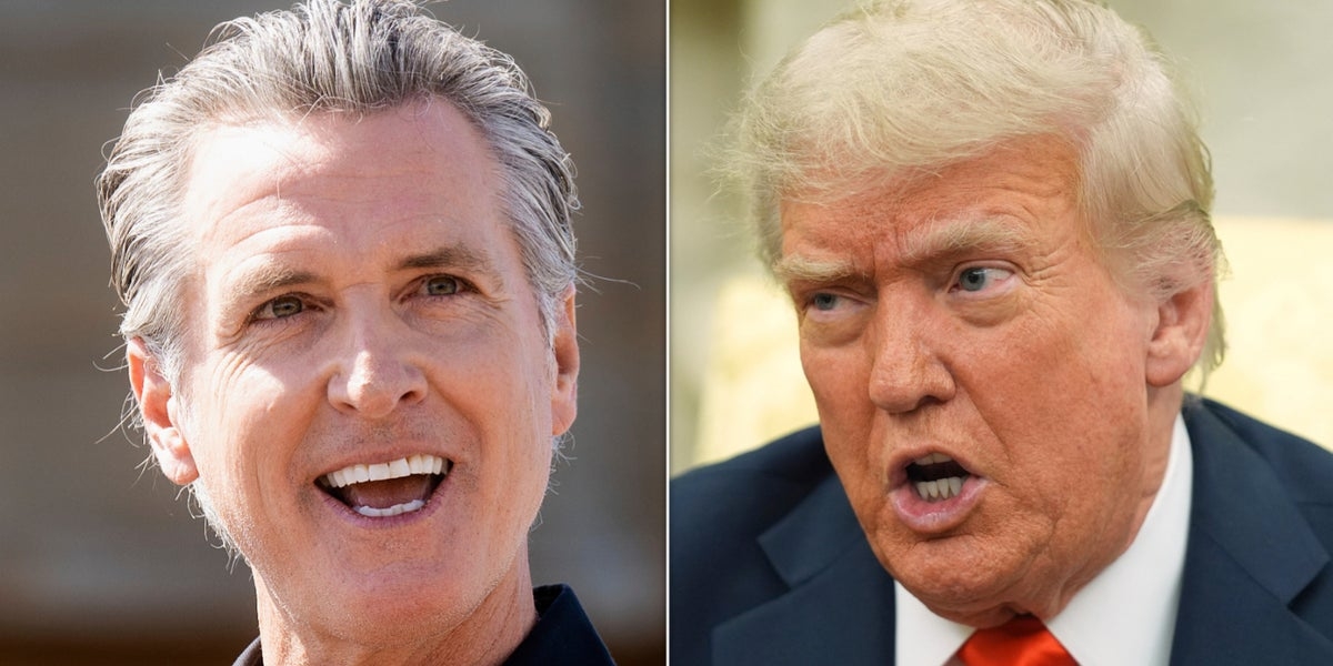 Gavin Newsom Brutally Mocks Trump's ‘This Is Not Good' Understatement