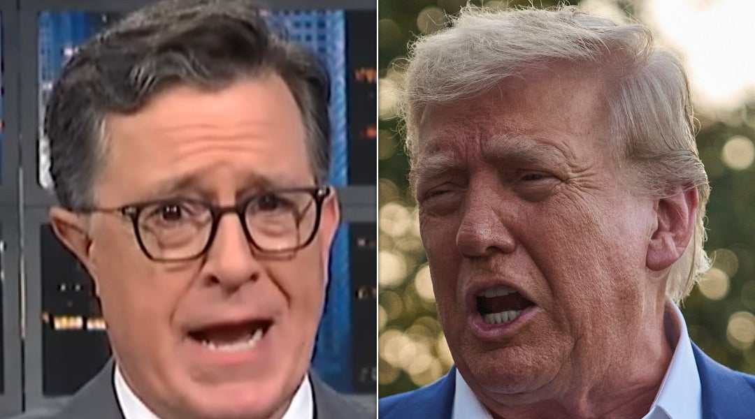 Stephen Colbert Spots Exact Moment Trump Was 'So Projecting' During Wild Rant