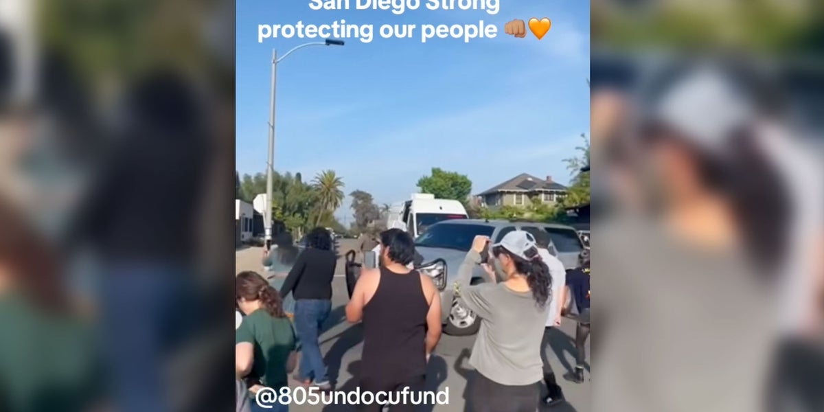 Neighbors Band Together To ‘Shame' ICE Agents Out Of Their Community