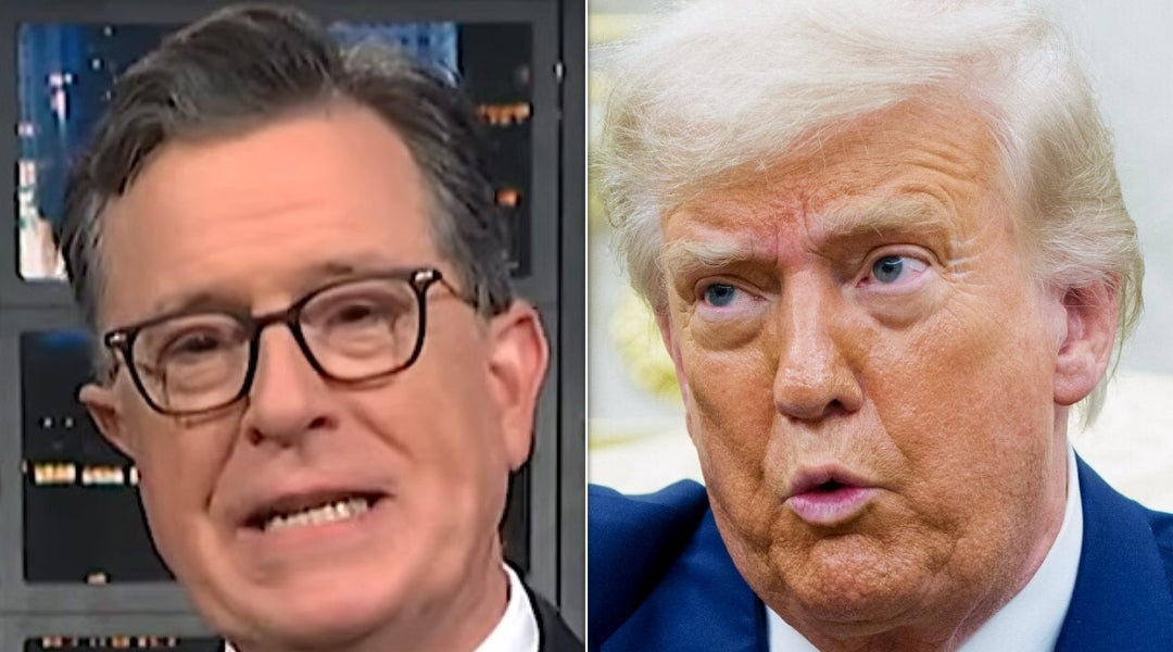 'Brace Yourself': Stephen Colbert Spots Trump Moment That Quickly 'Went Off The Rails'