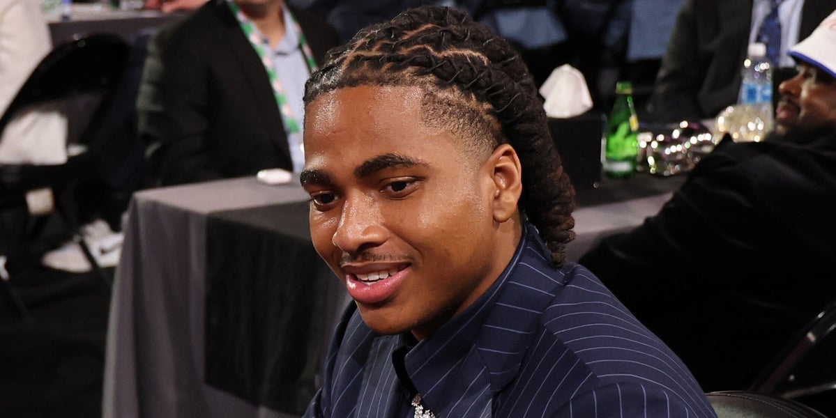 NBA Draft Pick's Unexpectedly Blunt 1-Word Reaction Goes Viral, And Fans Are Divided