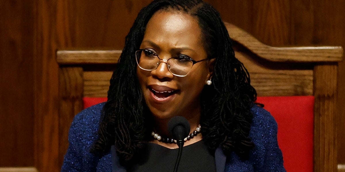 Ketanji Brown Jackson Gets Standing Ovation For Slamming 'Relentless Attacks' On Judges