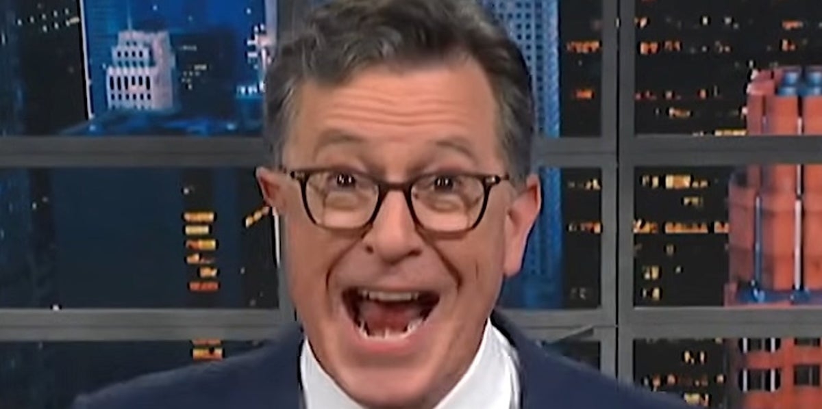 Stephen Colbert Reveals 'Appalling' Habit Even Trump's Own Aides Are Struggling With