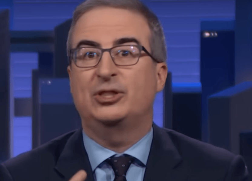 'We Are F**ked!: John Oliver Wades Through 'The S**t' We're Now 'Drowning In'
