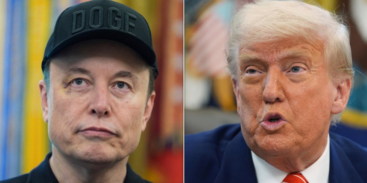 Elon Musk's Attack Of Trump's 'Big, Beautiful Bill' Triggers Internet Feeding Frenzy