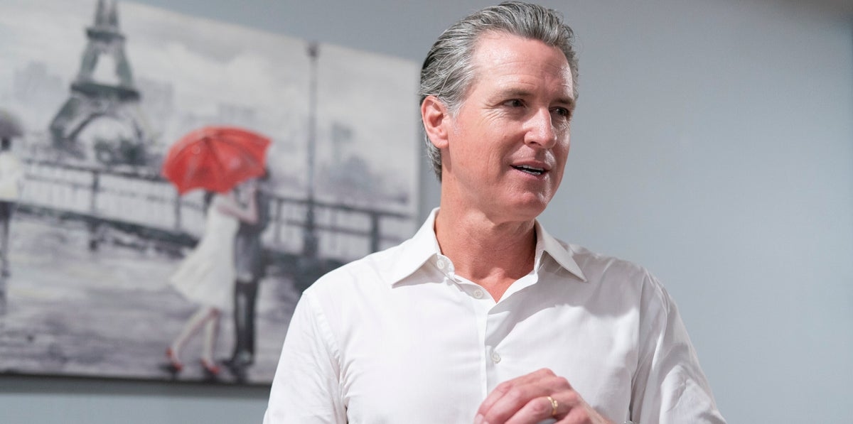 California Gov. Gavin Newsom Blames Trump For U.S. Regression During South Carolina Tour