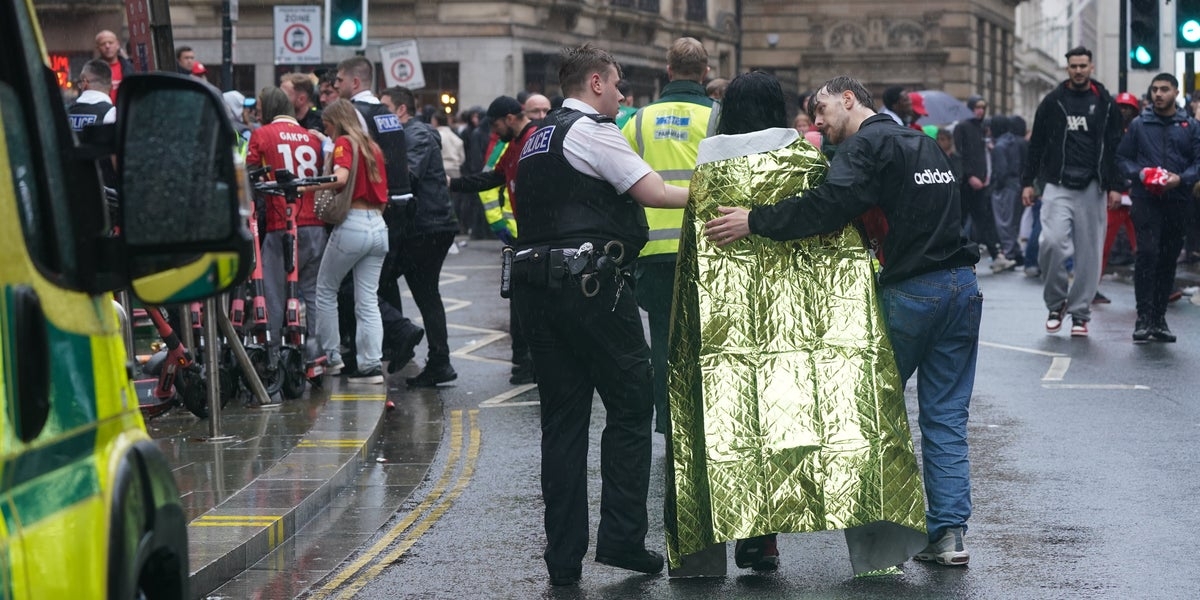 Man Detained After Reports That Car Hit Crowds At Liverpool's Title Parade