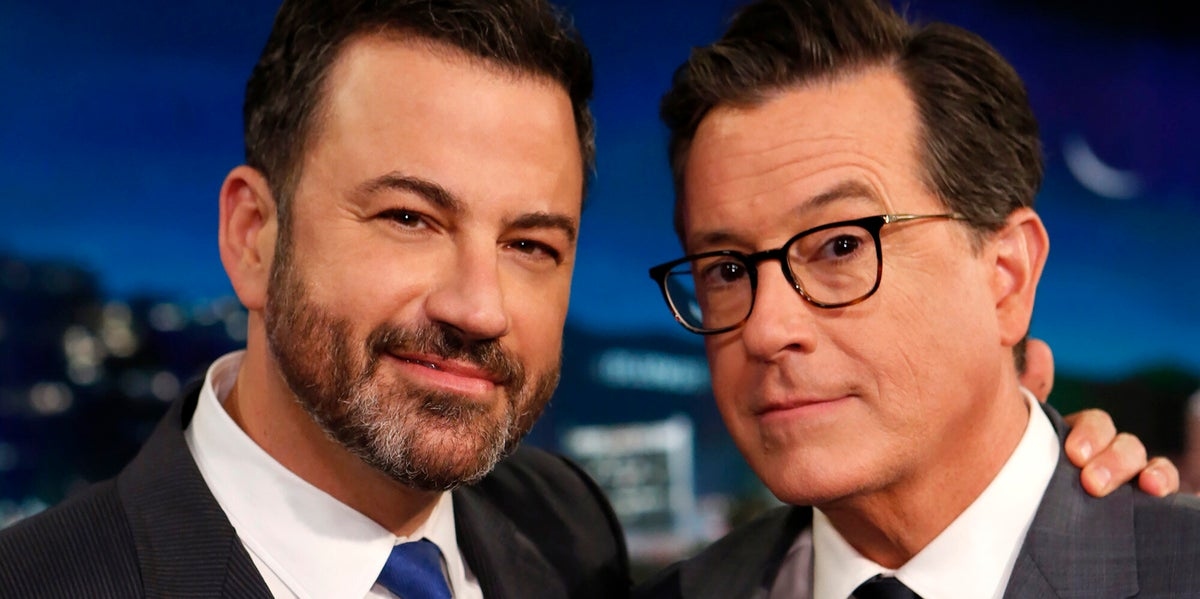 Jimmy Kimmel Drops Epic F-Bomb On CBS For Canceling Colbert's Show