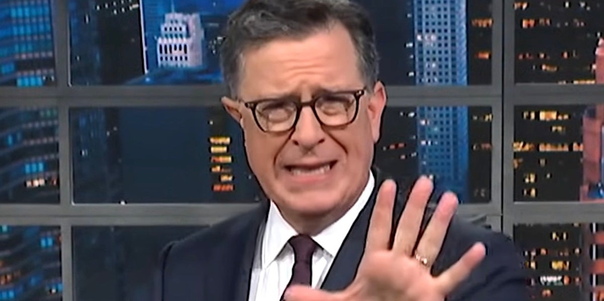 Stephen Colbert Spots The Musk-Trump Feud Moment That Proves 'Things Are Bad'