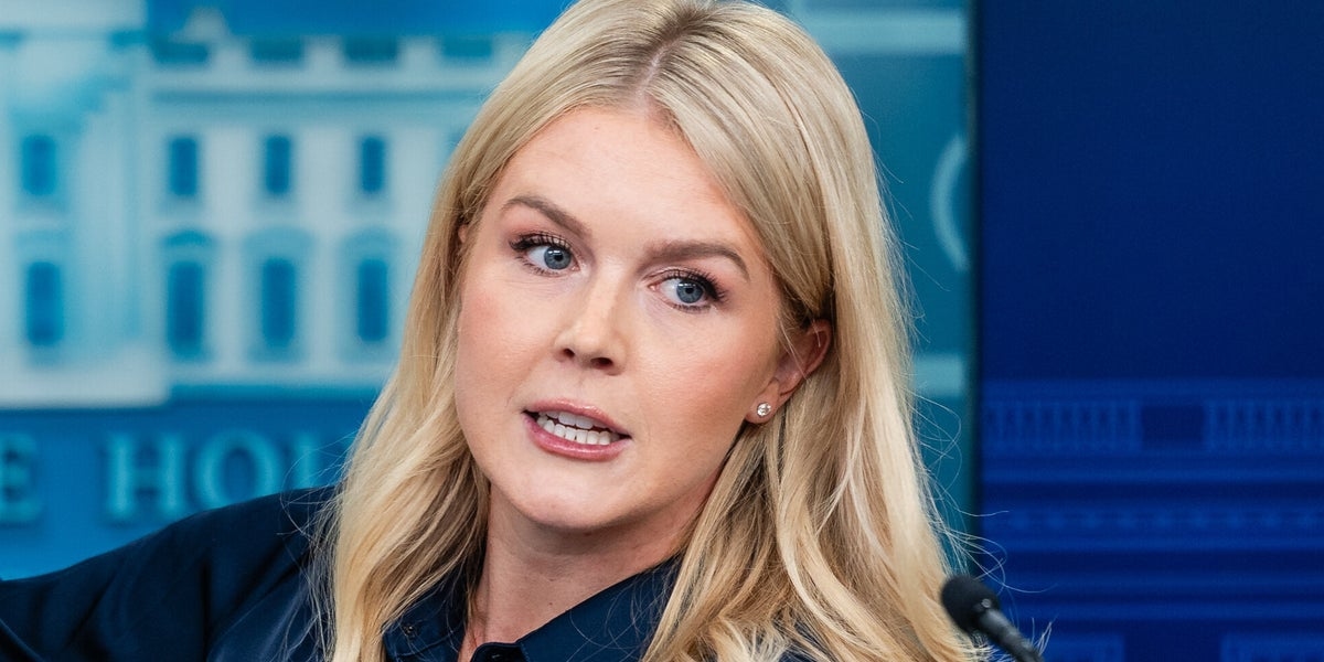 'Depths Of Cringe': Critics Slam Karoline Leavitt Over 'Disgraceful' Trump Demand