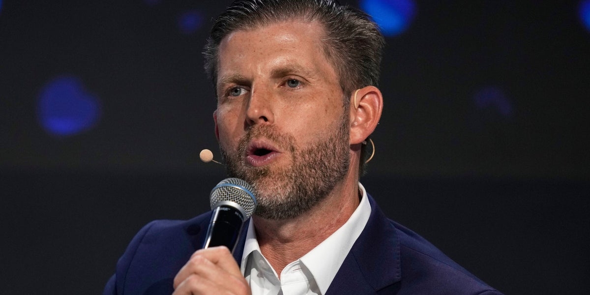 ‘Atrocious': Eric Trump Slammed For ‘Disgusting' Use Of Offensive Slur In Interview