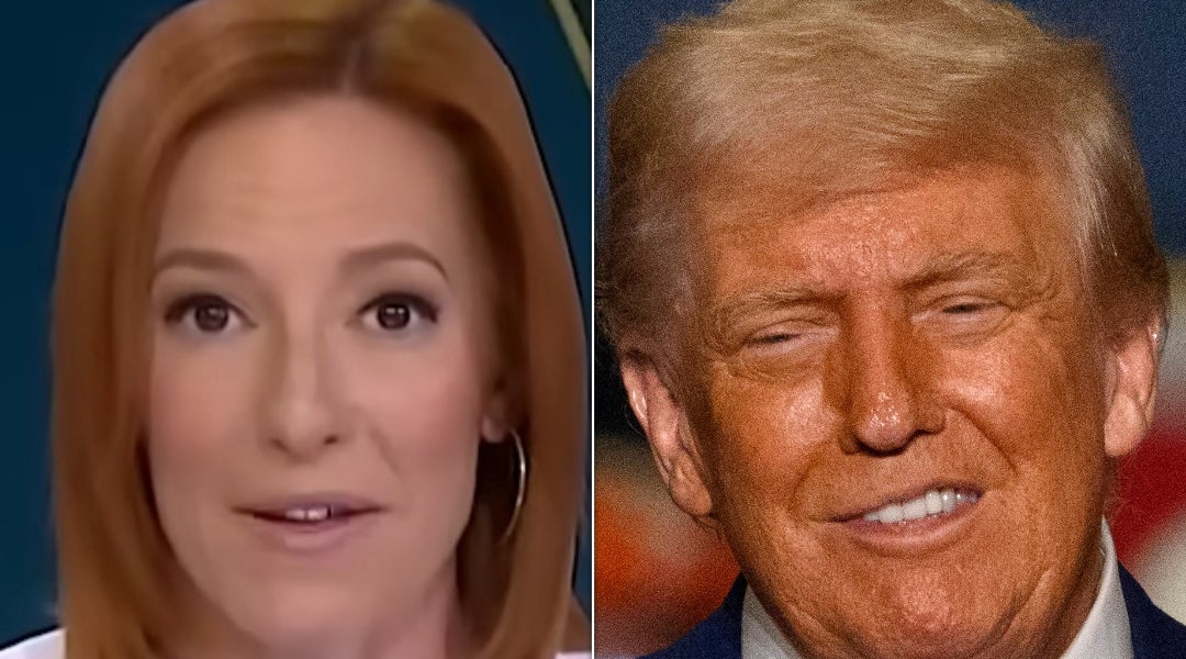 Jen Psaki Mocks Trump's Vanishing Act With Brutal 2-Word Blast From The Past