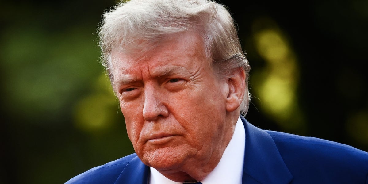 Donald Trump Makes ‘Super' Awkward Gaffe While Ranting About Iran