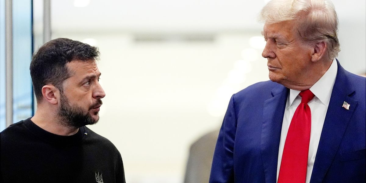 Trump Walks Back Calling Zelenskyy A 'Dictator,' Questions If He Ever Said It