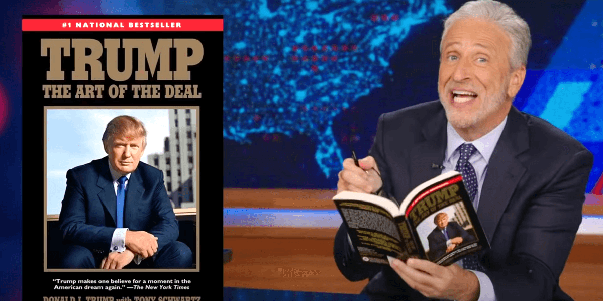 Jon Stewart Destroys Conservatives With A Page Out Of Trump's Book