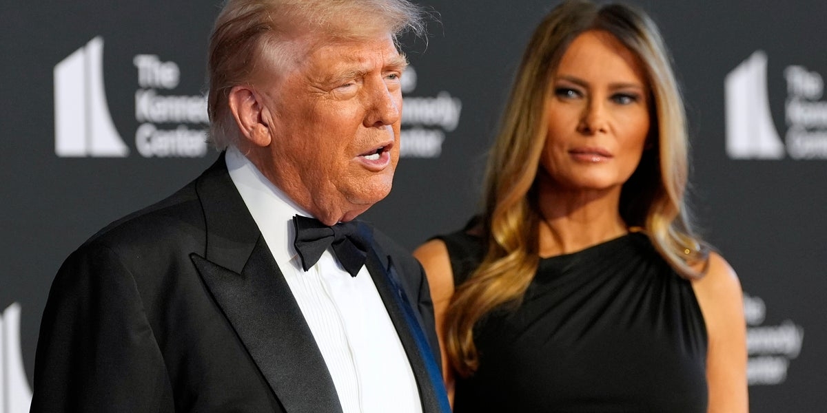 Trump Unironically Attends 'Les Misérables' As Protests Spread