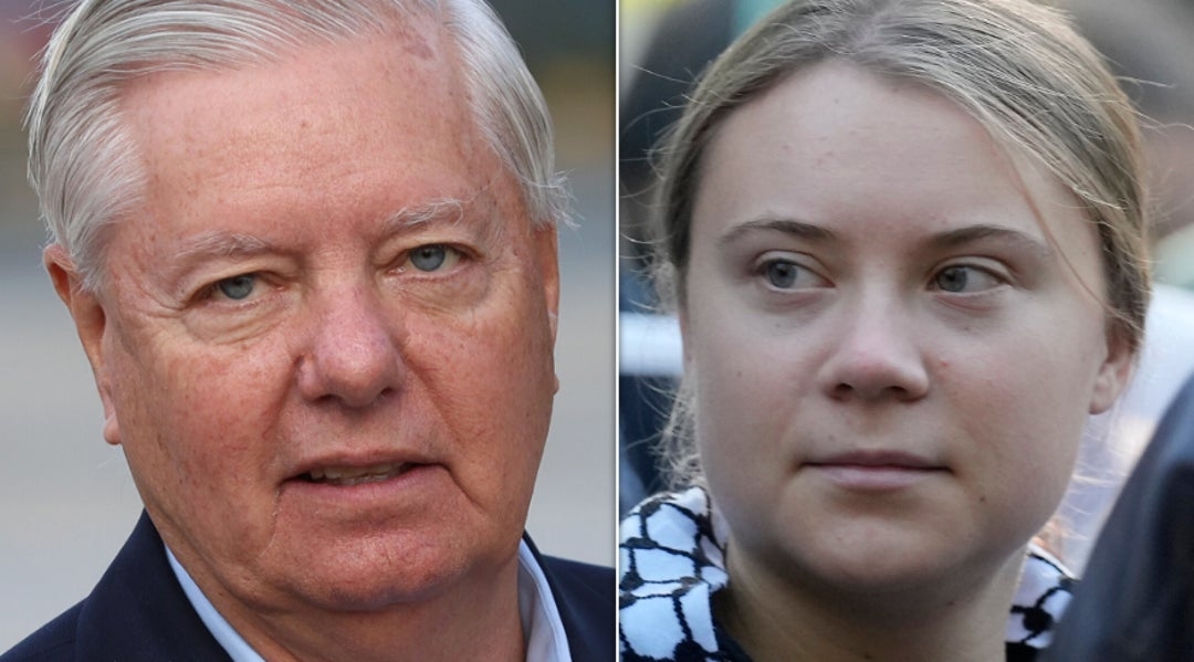 Lindsey Graham's 'Deranged' Post About Greta Thunberg Is Condemned Online