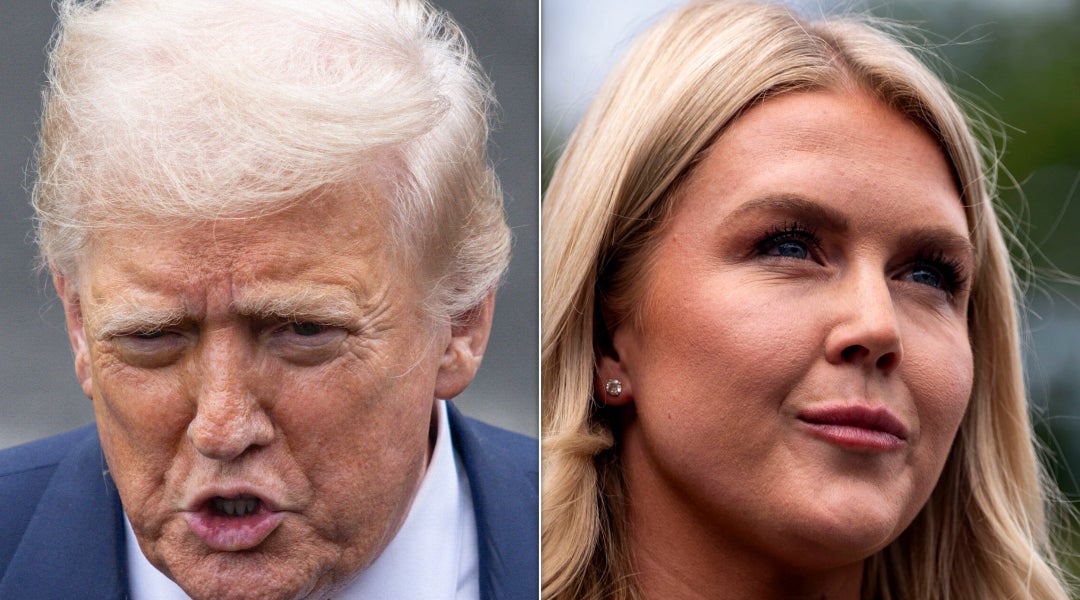 'WTF': Trump's ‘Creepy' Praise Of Karoline Leavitt's Lips Is Grossing People Out