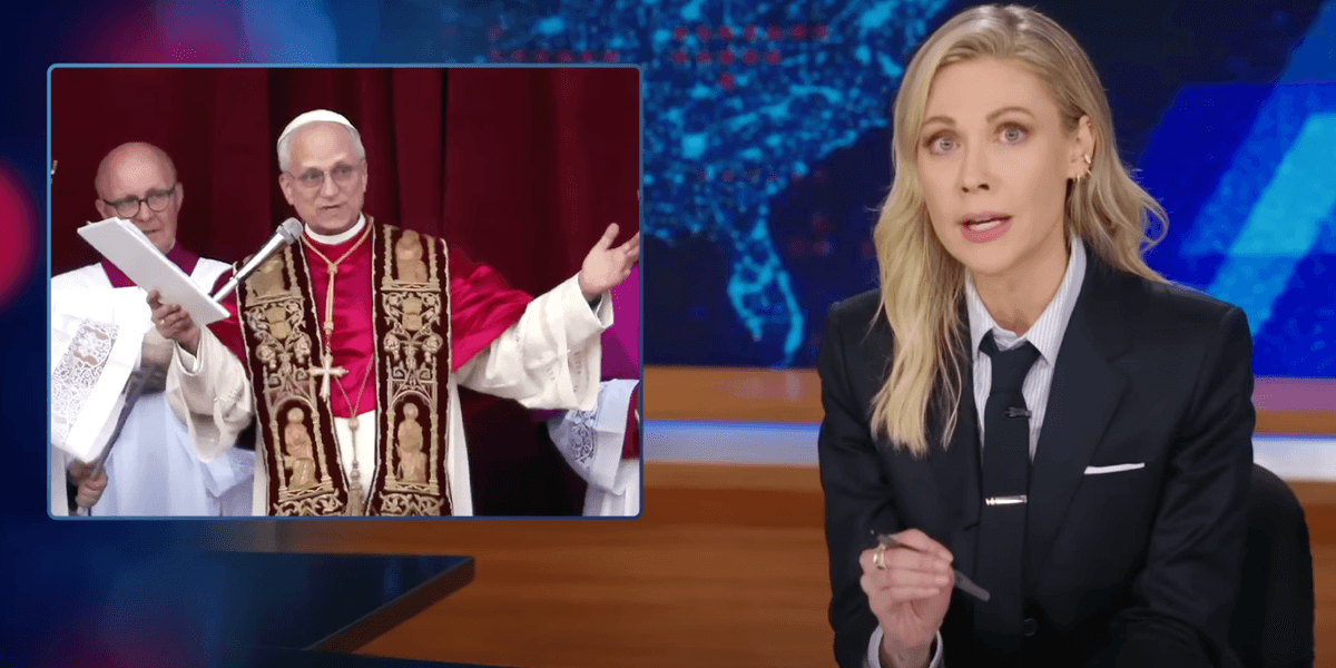 'Daily Show' Spots The 1 Telling Sign That New Pope Is An 'Everyday American'