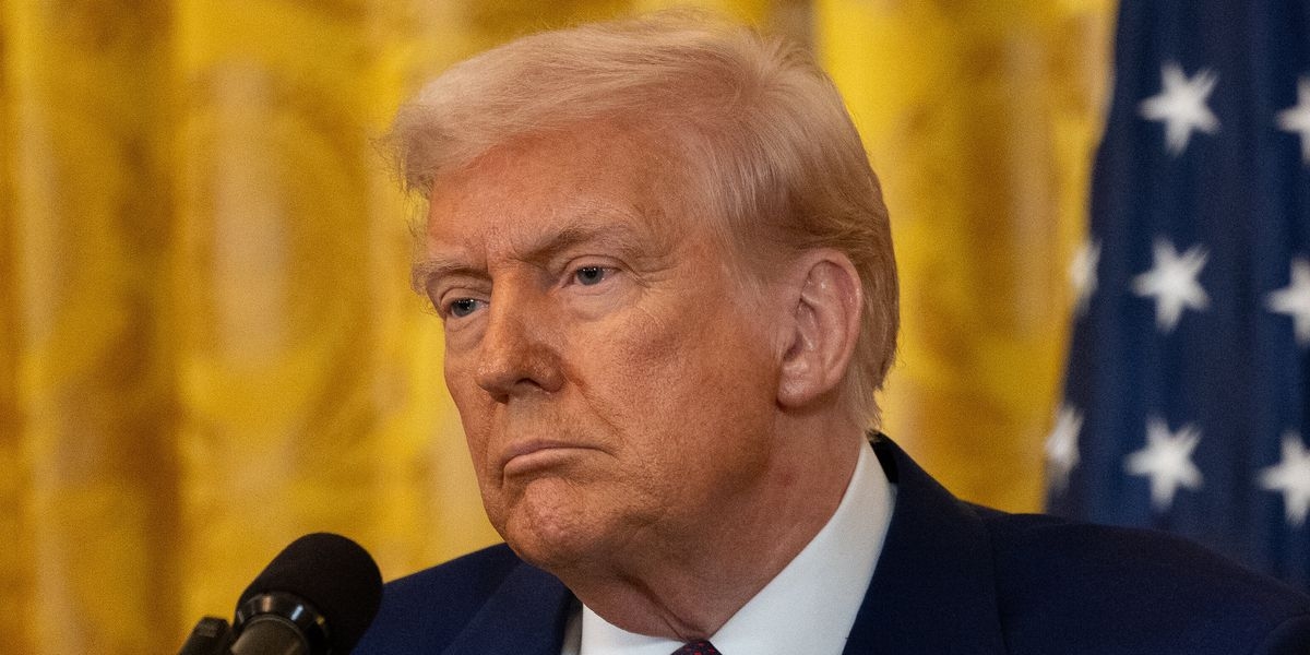 Trump's Response To Tariffs Question Flagged As 'Very Revealing Moment'