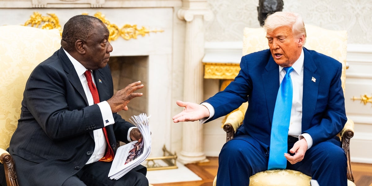 Why Trump Is So Obsessed With White South Africans